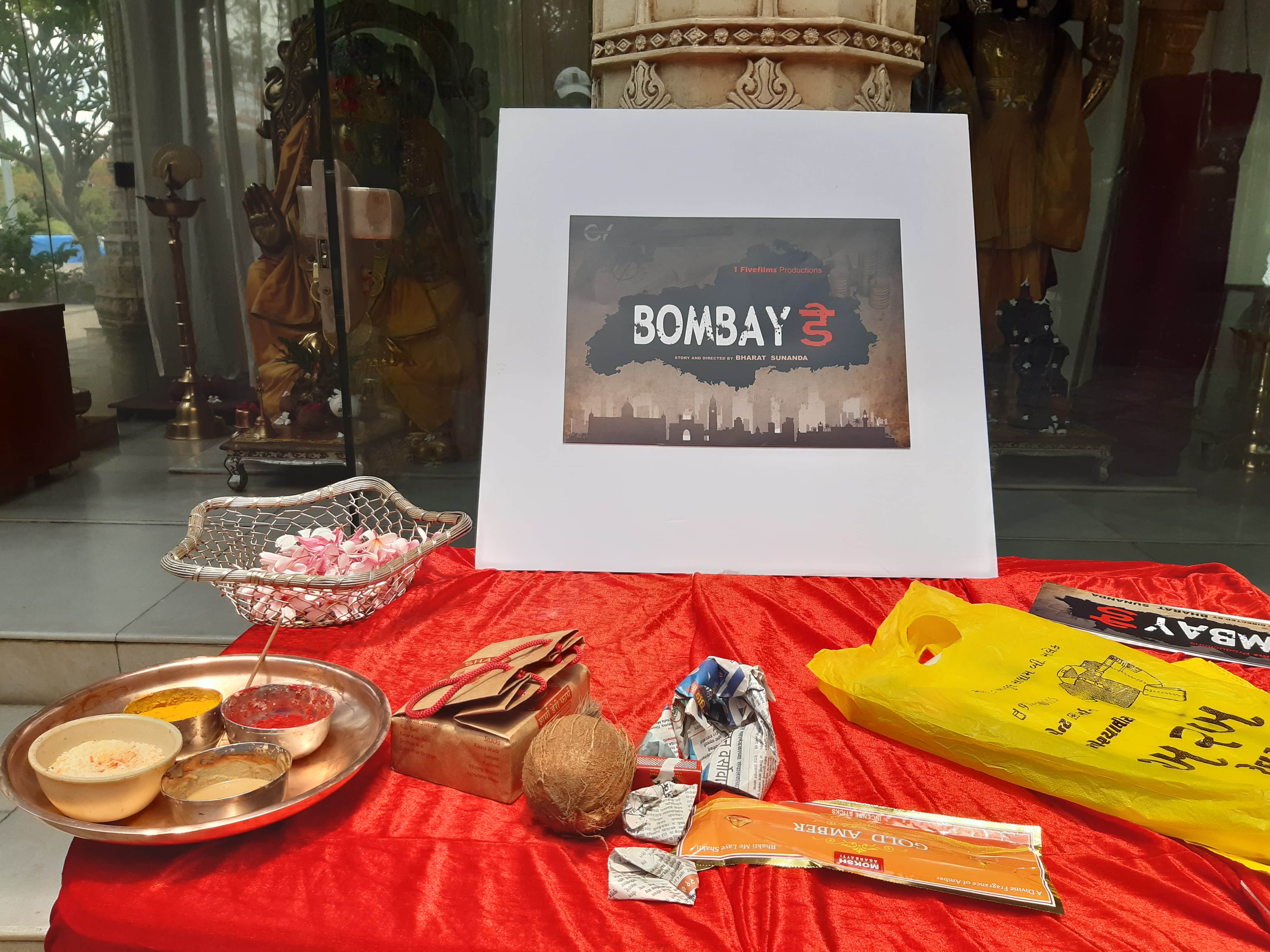 EXCLUSIVE Nitin Chandrakant Desai Starts Shooting Of Film Bomby Day At ND Film Studio