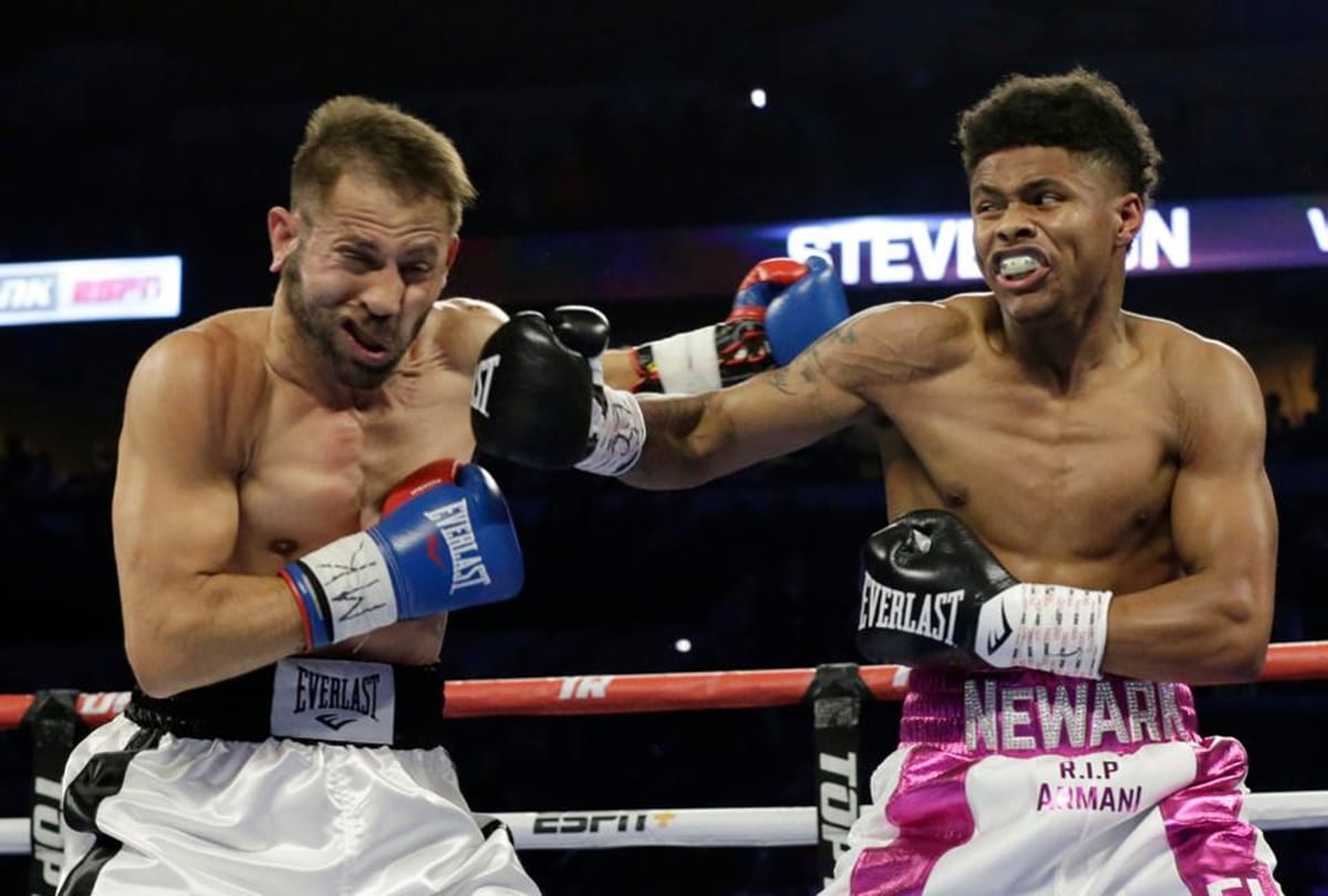 Boxing returns in Las Vegas, Shakur Stevenson knock out Felix Caraballo