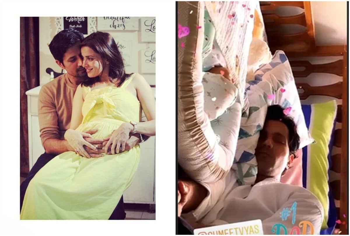 Ekta Kaul Shares First Photo of Son Ved Sleeping Next To His Dad Sumeet Vyas