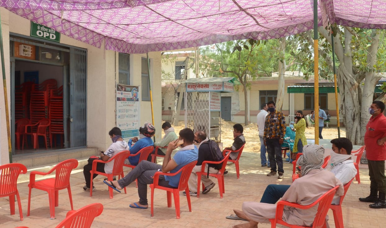 43 people have been infected after OPD started