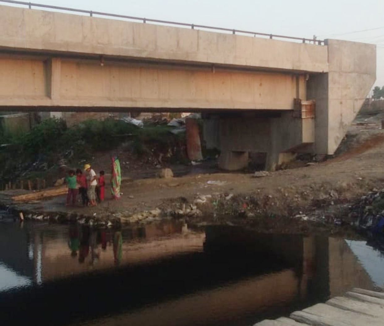 Bridge construction completed on Nyajupura Road