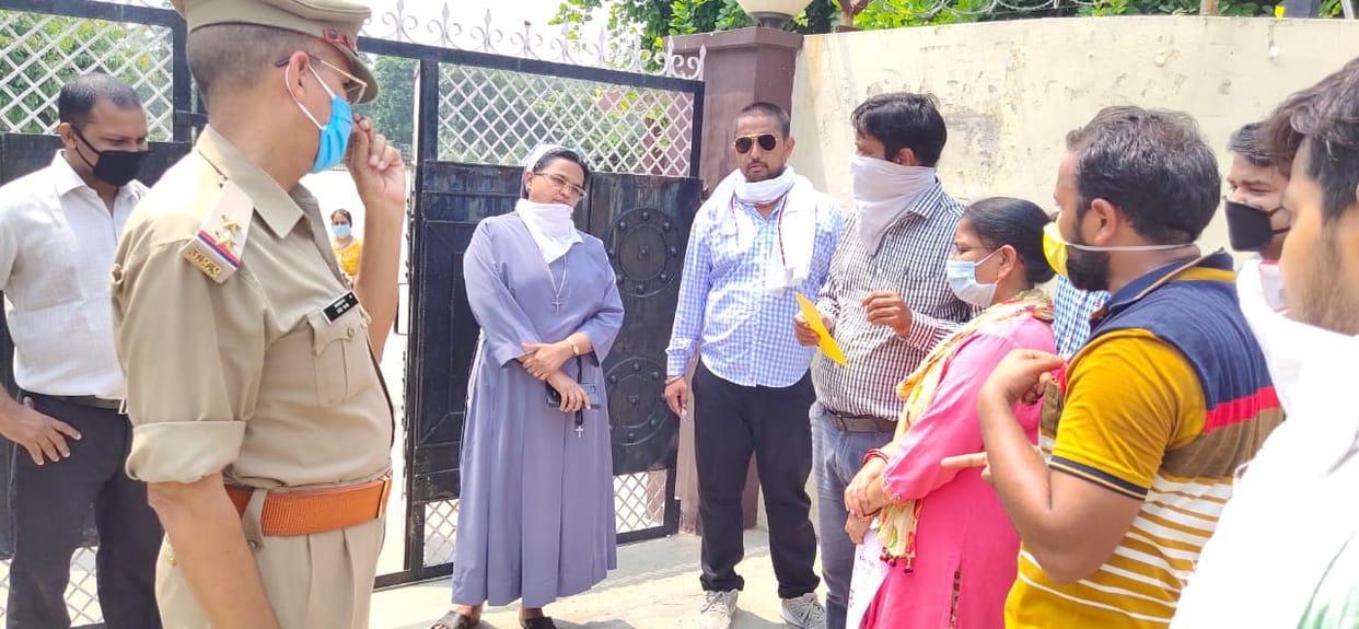 The uproar of parents and ABV in St. Mary's School