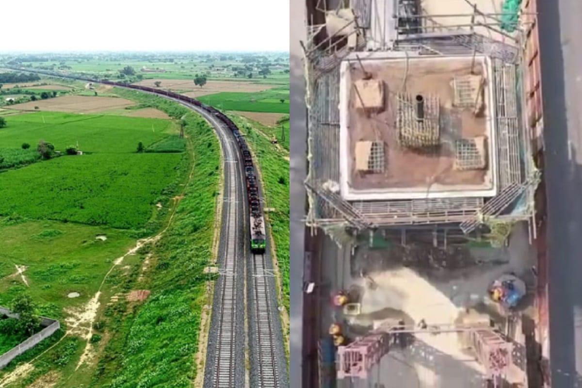 Construction of Rapid and Dedicated Freight Corridor is going on fast in Uttar Pradesh