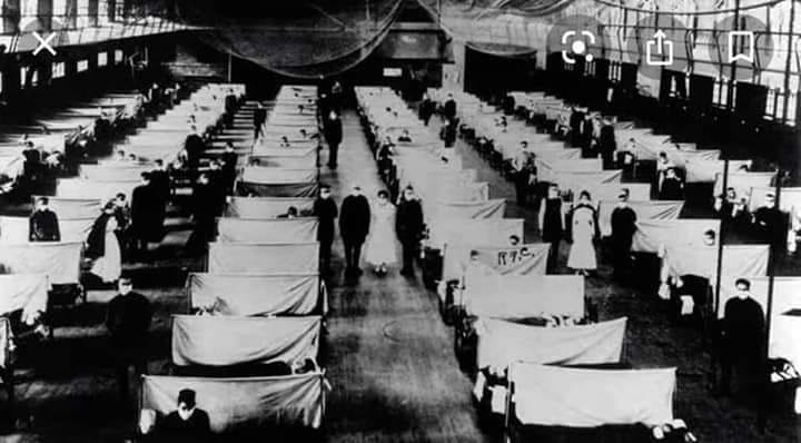 there are some viral about photos about 1918 Spanish flu have a look in the history