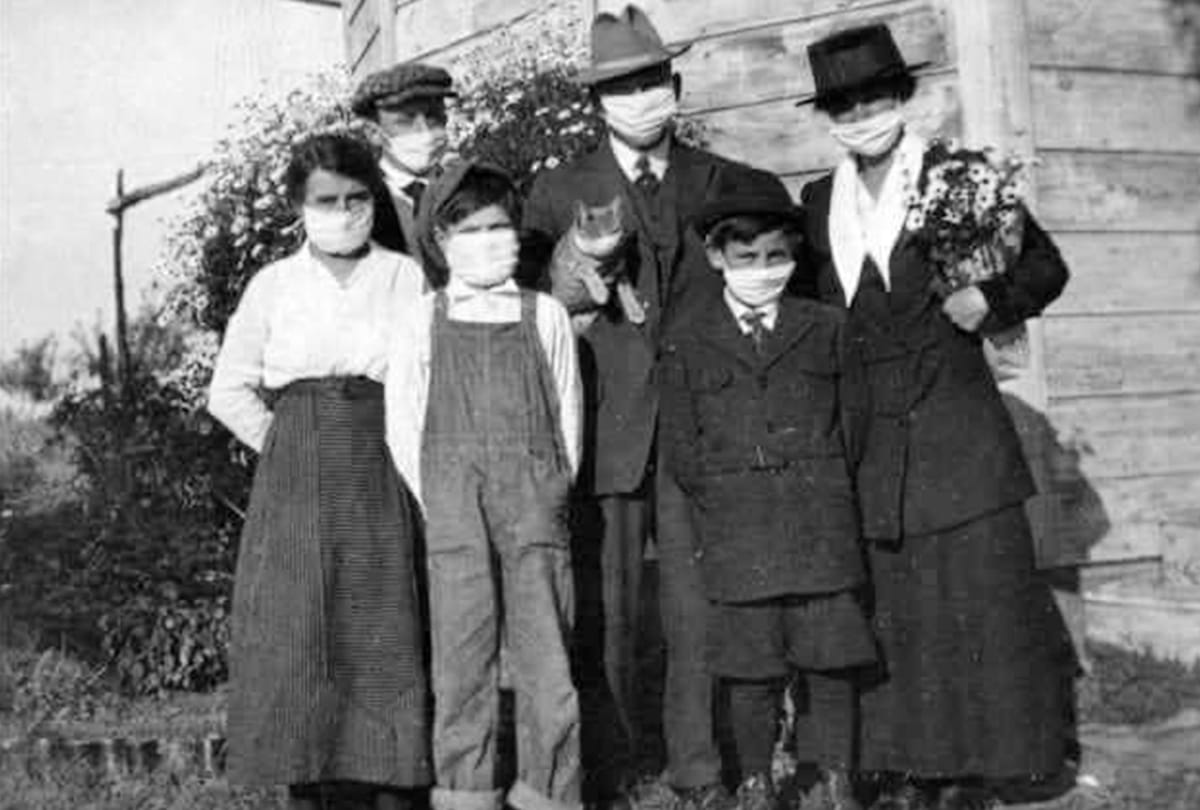 there are some viral about photos about 1918 Spanish flu have a look in the history