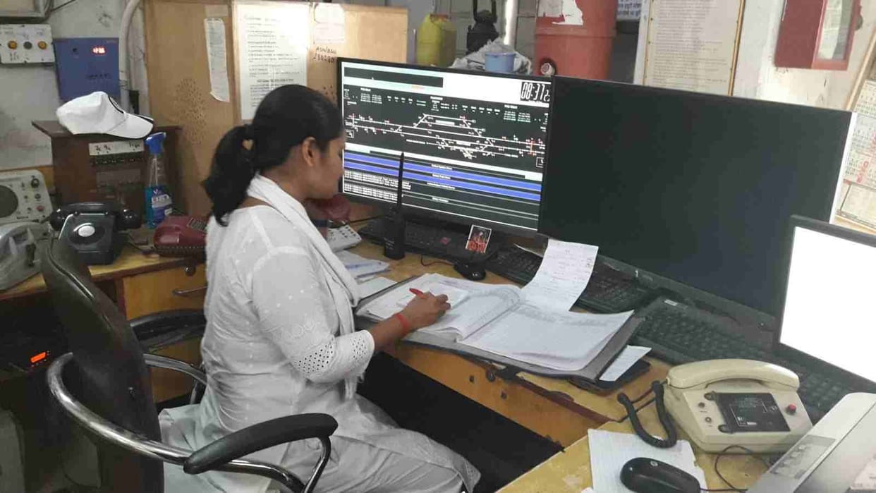 Auraiya's sonal became Phaphund station master
