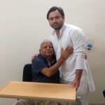 अपने पिता लालू यादव के साथ तेजस्वी