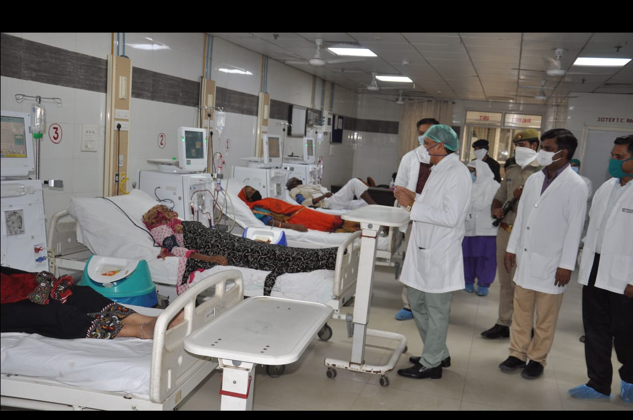 Dialysis of kidney patients started in medical university