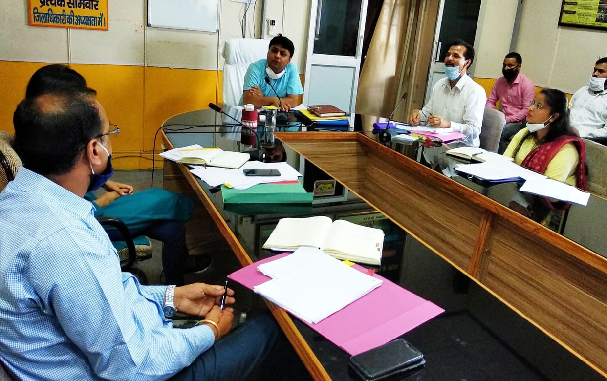 Staff meeting in Almora