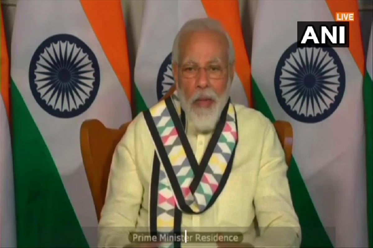 PM Narendra Modi live addressing annual plenary session of Chamber of Commerce