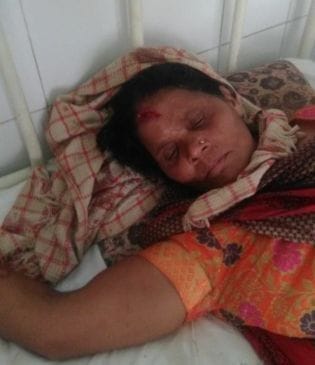 Intruded home attacked with sharp weapon, five injured