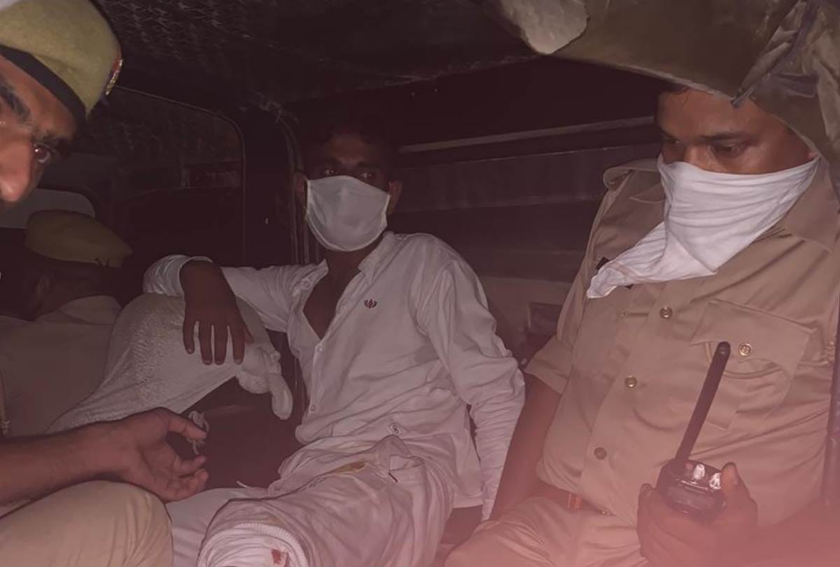 lucknow police and criminals encounter in krishna nagar