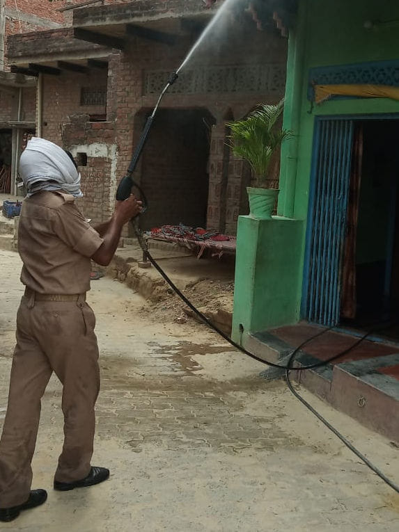 District officials of Lekhpal Sangh and RPF personnel including 24 again corona positive