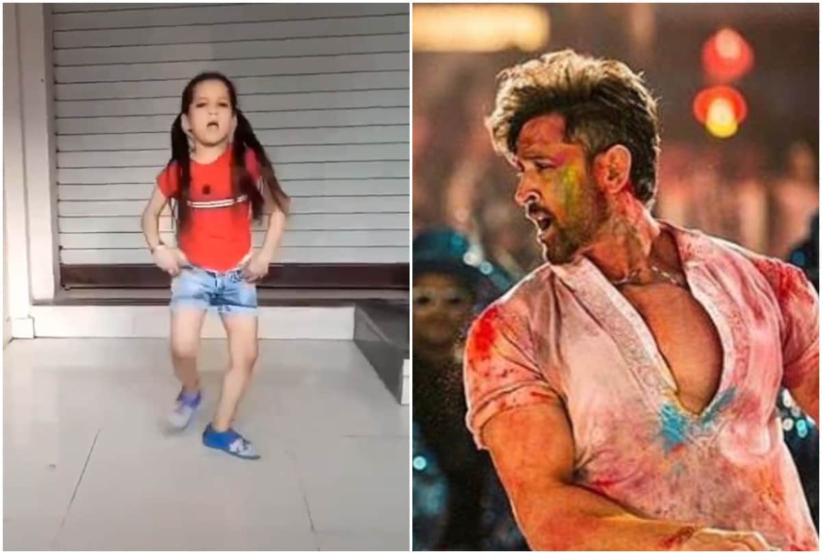Hrithik Roshan Shares Video of A Little Girl Dancing on Jai Jai Shiv Shankar Song From War