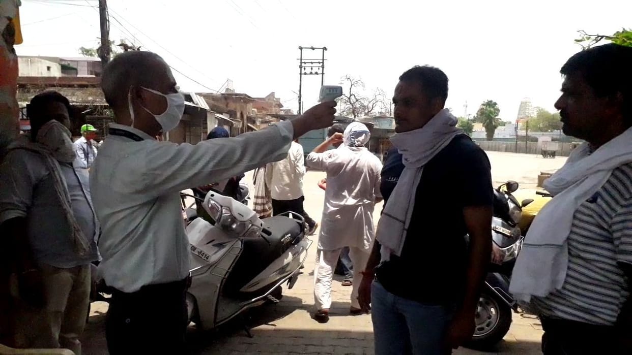 nagar, nigam, thurmal screening, vrindavan, mathura