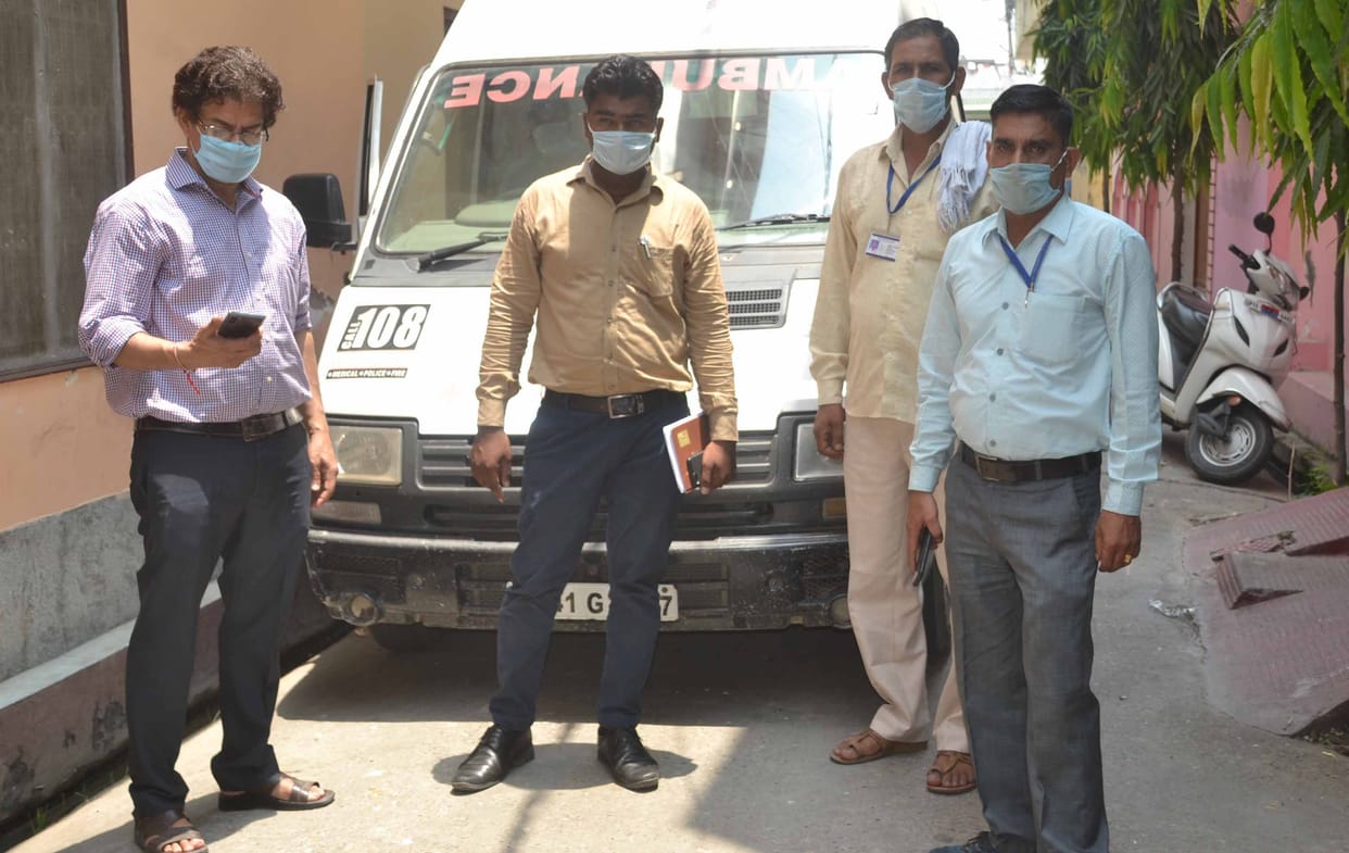 Husband of female health worker found Corona positive