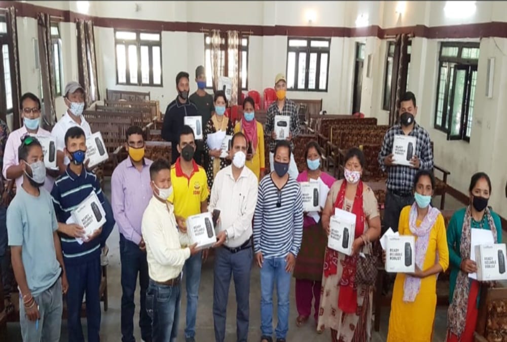 Satellite phone available To 18 inaccessible villages head in frontier of dharchula uttarakhand