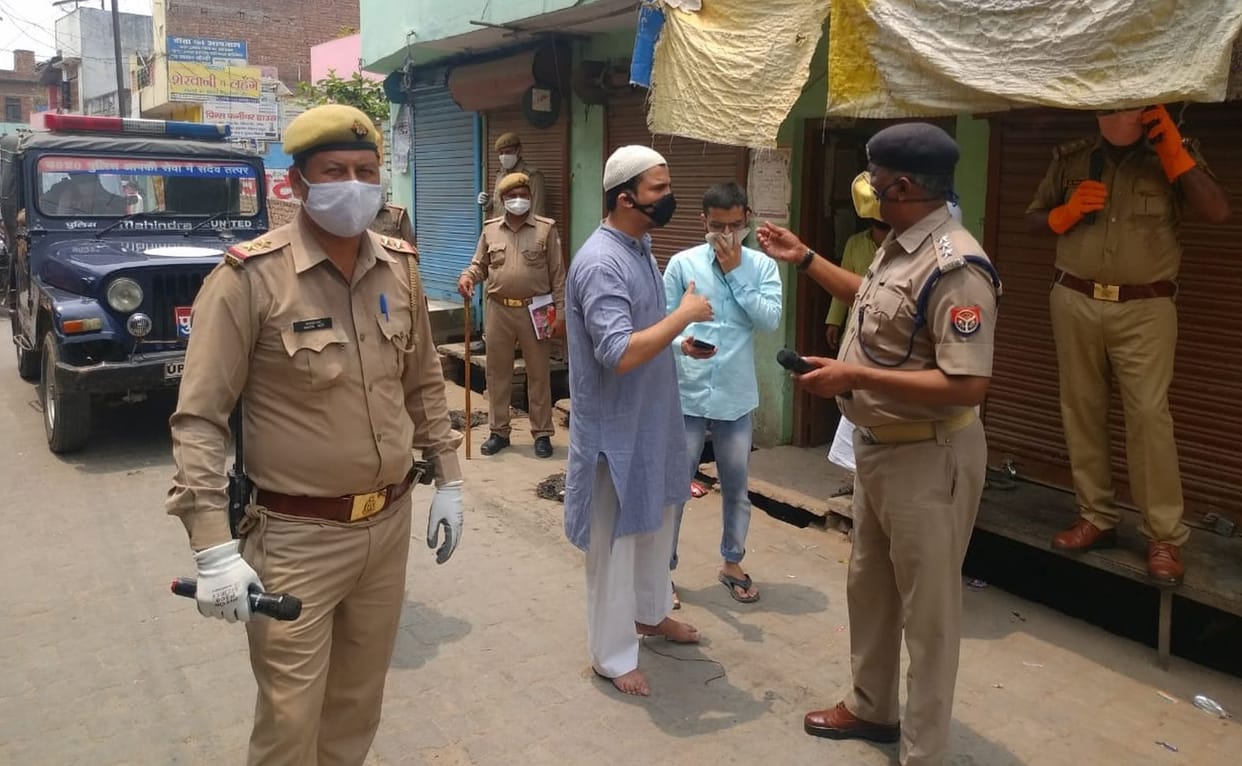 13 sector magistrates kept an eye on the prayers offered