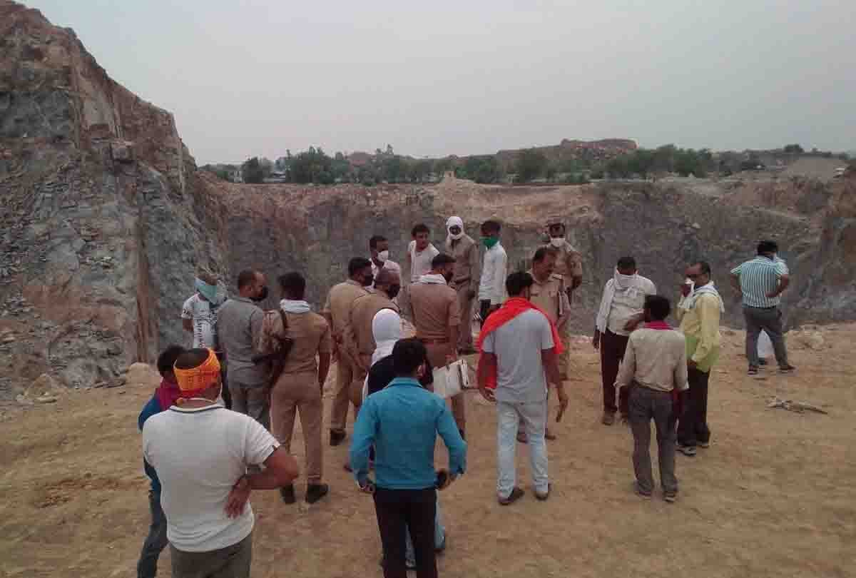 UP: explosion placed to break mountains burst due to lightning, two workers kille