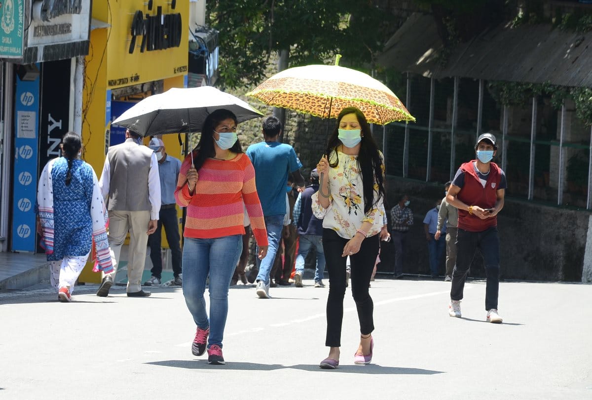 himachal weather report 40 degree Celsius temperature recorded in una