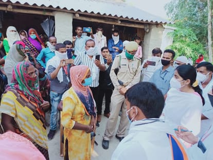 Anupriya reached Govindpur village, said - unilateral action is not tolerated