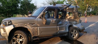 Scorpio crash, Mirzapur SP district head's daughter dies