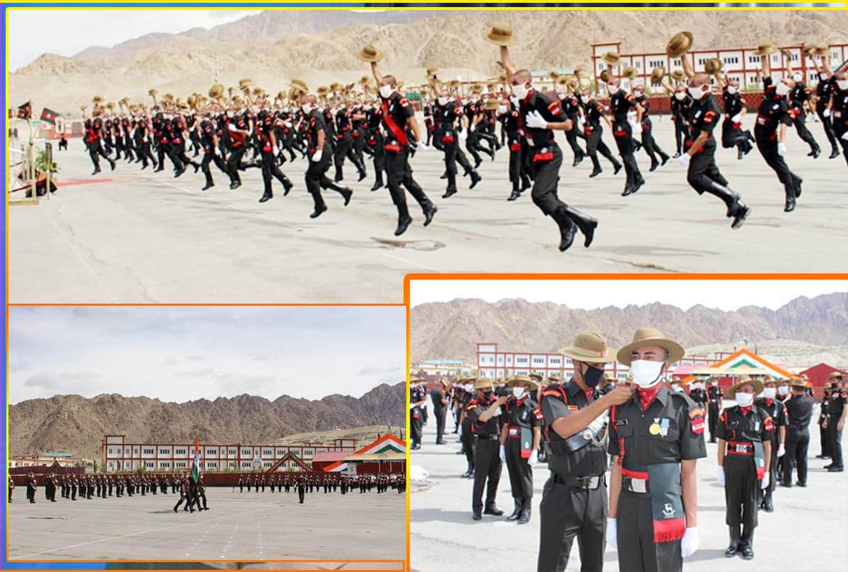 127 SOLDIERS JOIN LADAKH SCOUTS, An Attestation Parade was held at Leh