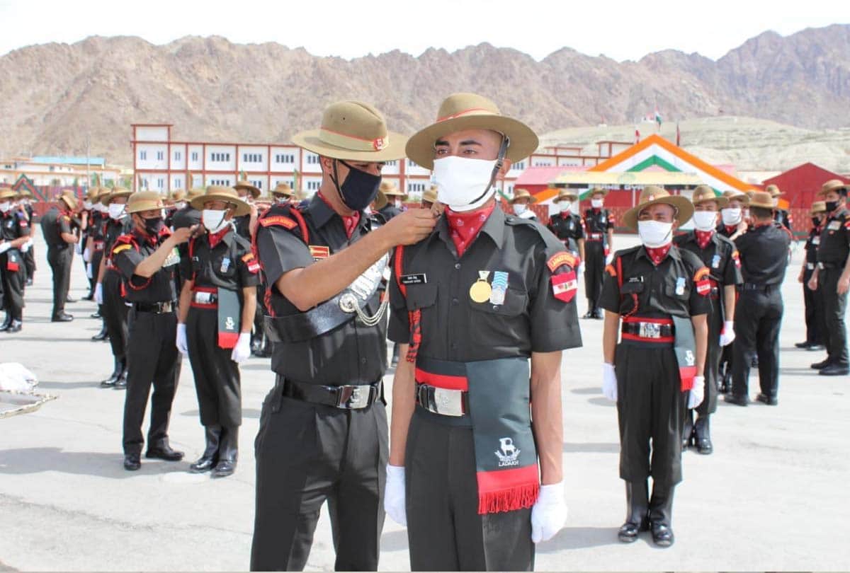 127 SOLDIERS JOIN LADAKH SCOUTS, An Attestation Parade was held at Leh