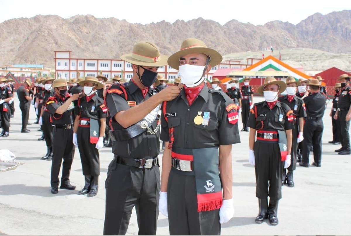 127 SOLDIERS JOIN LADAKH SCOUTS, An Attestation Parade was held at Leh