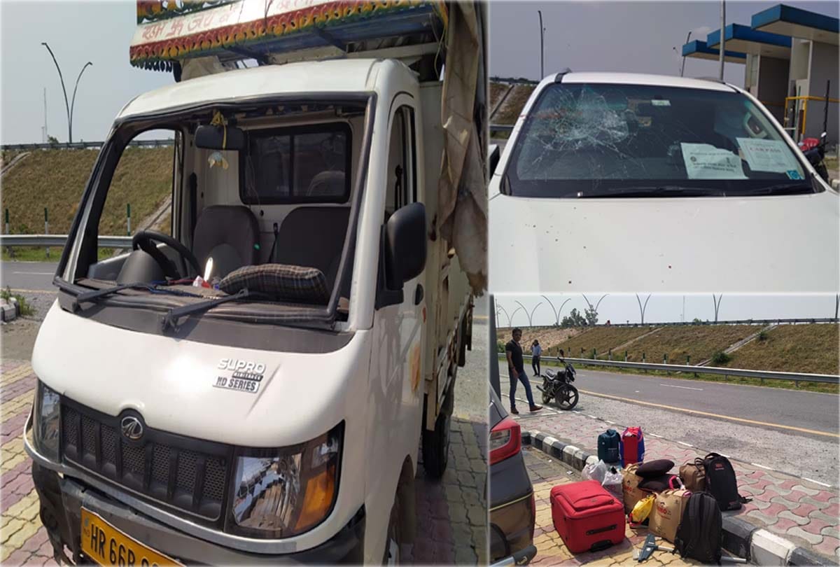 Road accident on Agra-Lucknow Expressway, 10 injured