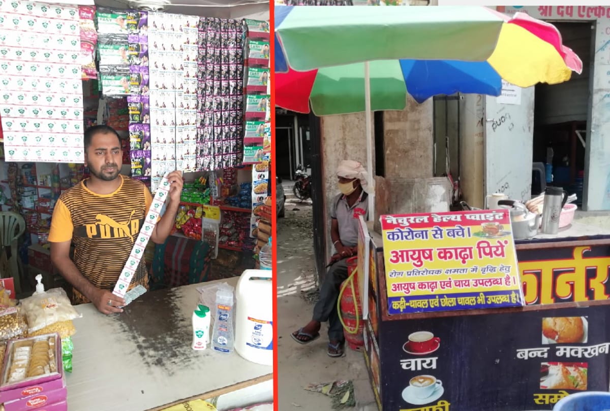 Coronavirus alert Hand Sanitizer get down price in gorakhpur market