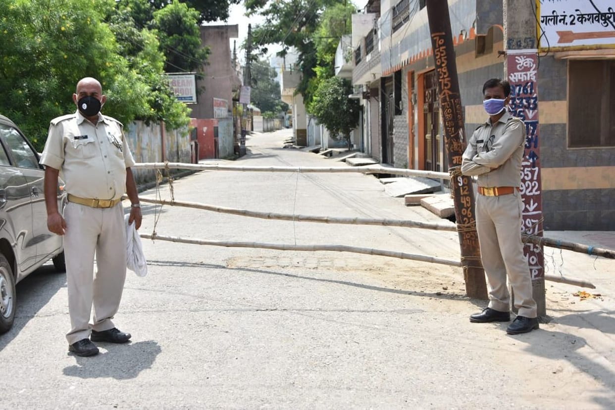 Keshavpuri sealed after receiving Corona case
