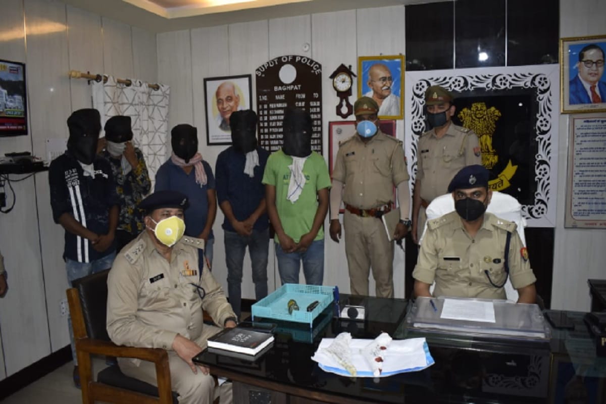 Baghpat News: police have arrested five interstate thieves in Uttar Pradesh