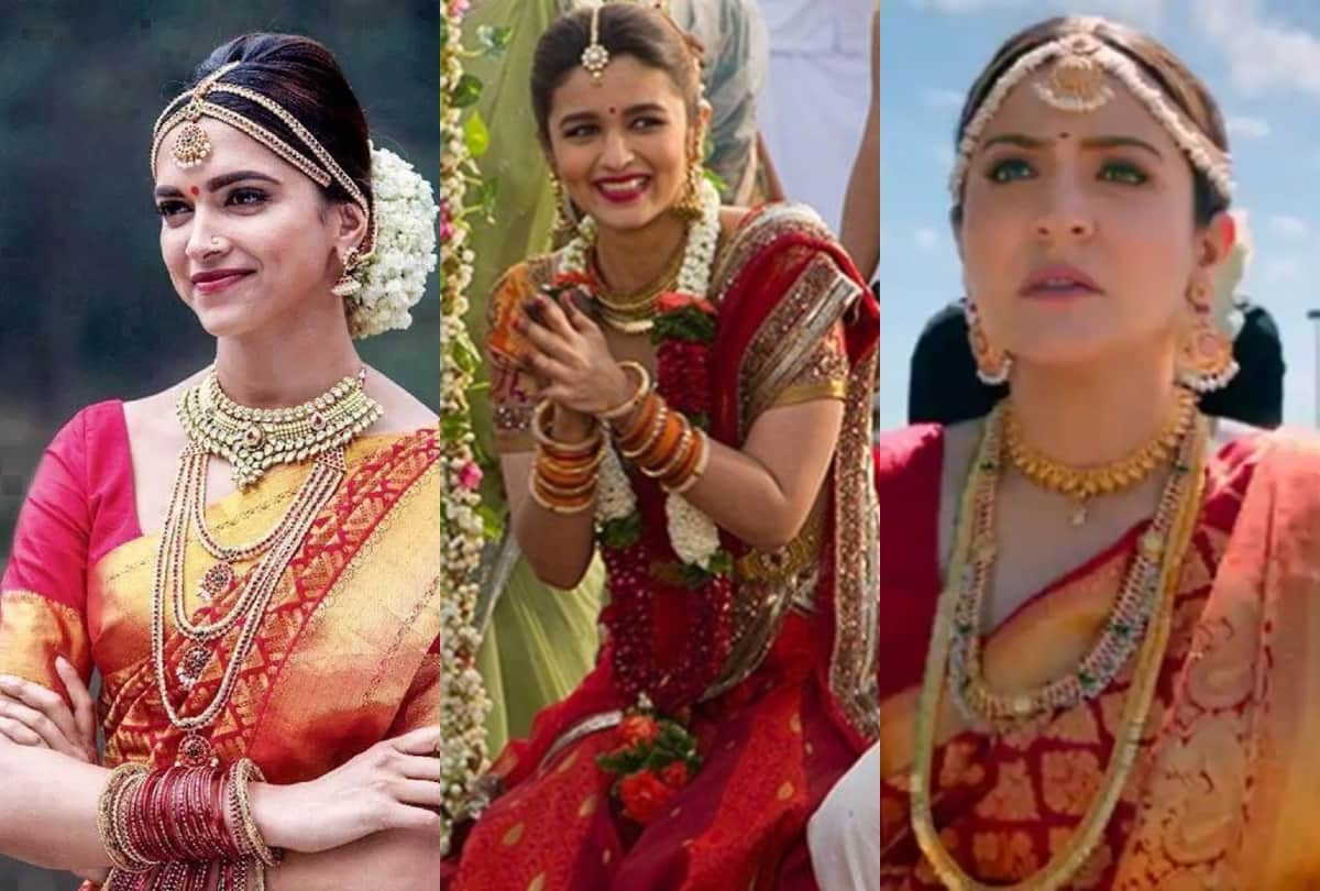 anushka sharma to deepika padukone best bridal look in bollywood movies