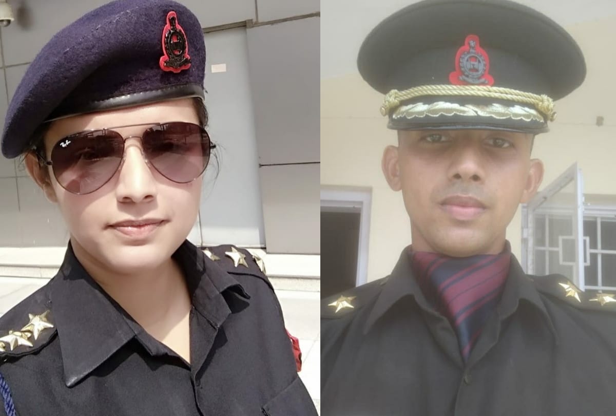 Gorakhpur Brother and sister became officers in army