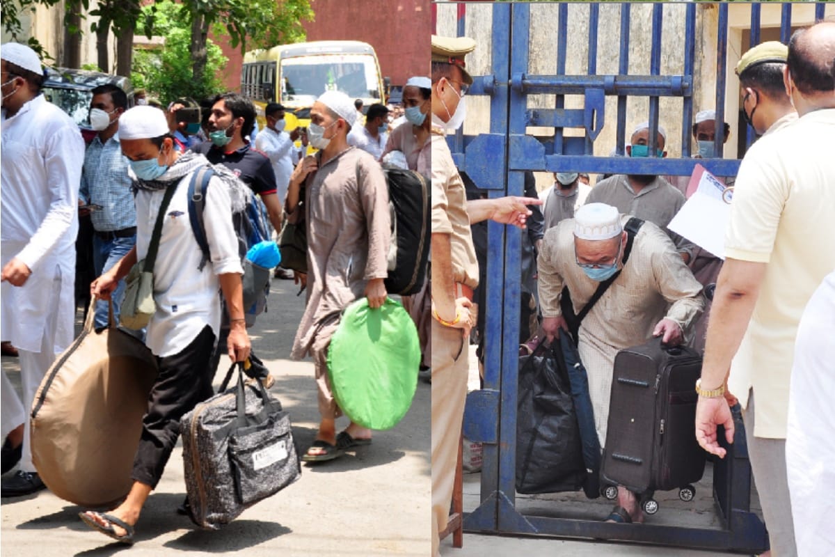 UP: more than fifty foreigner jamati released from jail in Saharanpur, Will be kept in the shelter home
