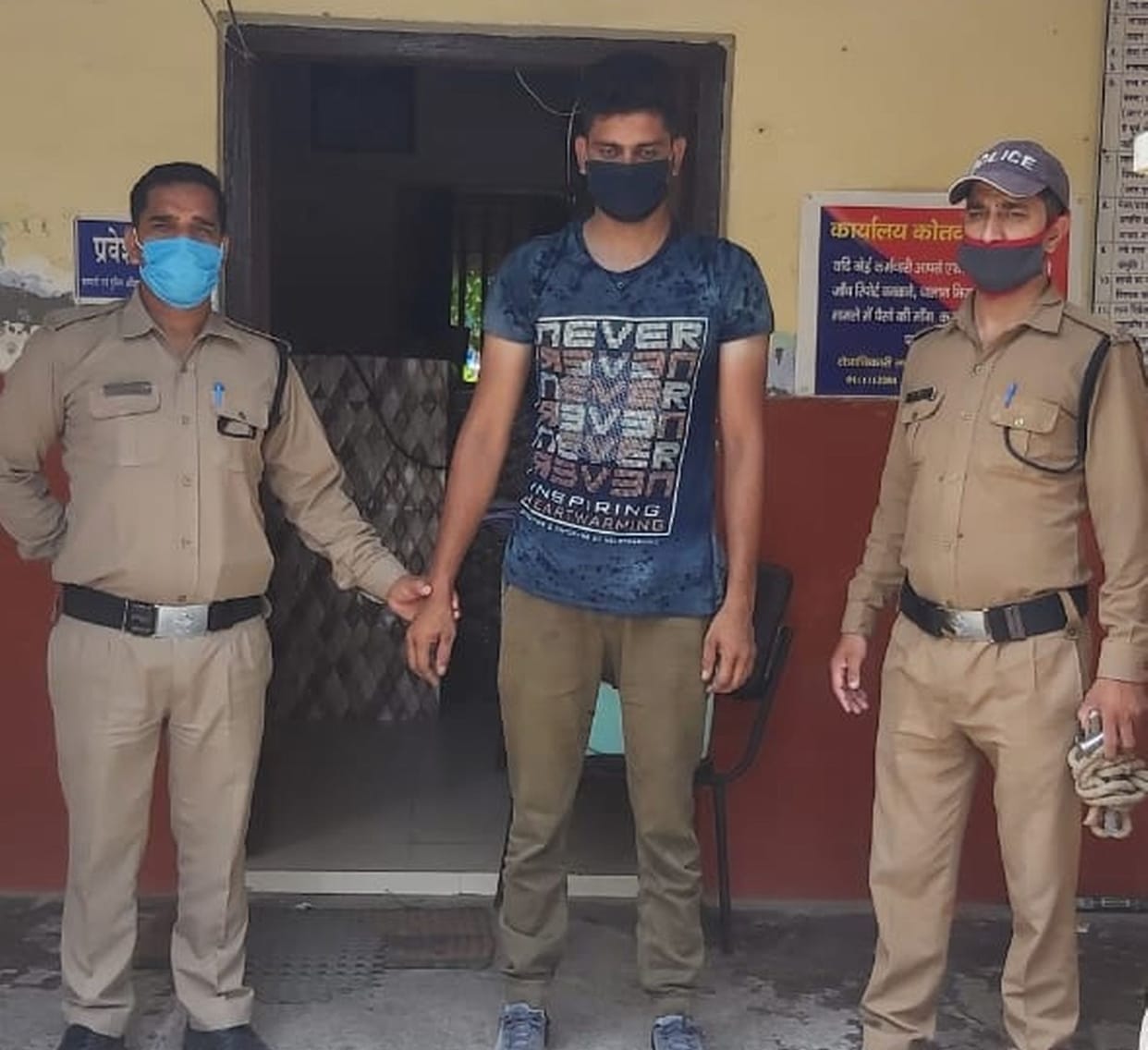 Police caught the thief with tractor trolley from Haridwar, Jail