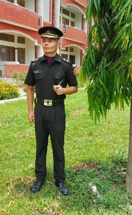 As a lieutenant in the army, Shubham brightened the district's name