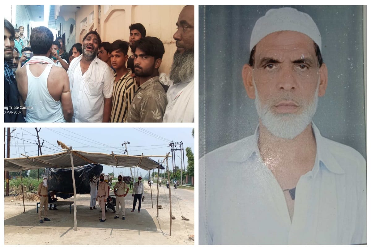 UP ghaziabad muradnagar vegetable trader beaten to death by neighbors in market