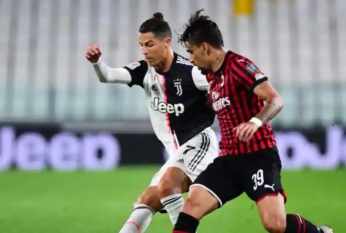 Italian Cup resumes after 100 days Ronaldo misses penalty but Juventus reach  final with 0-0 draw against AC Milan