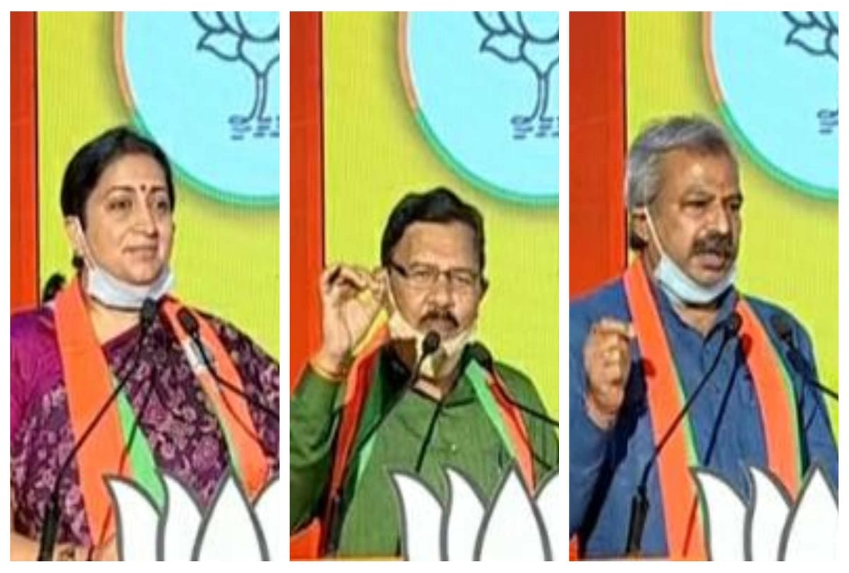 Delhi bjp jansamvad virtual rally smriti irani to adesh gupta speak to delhiites on corona crisis delhi government failure