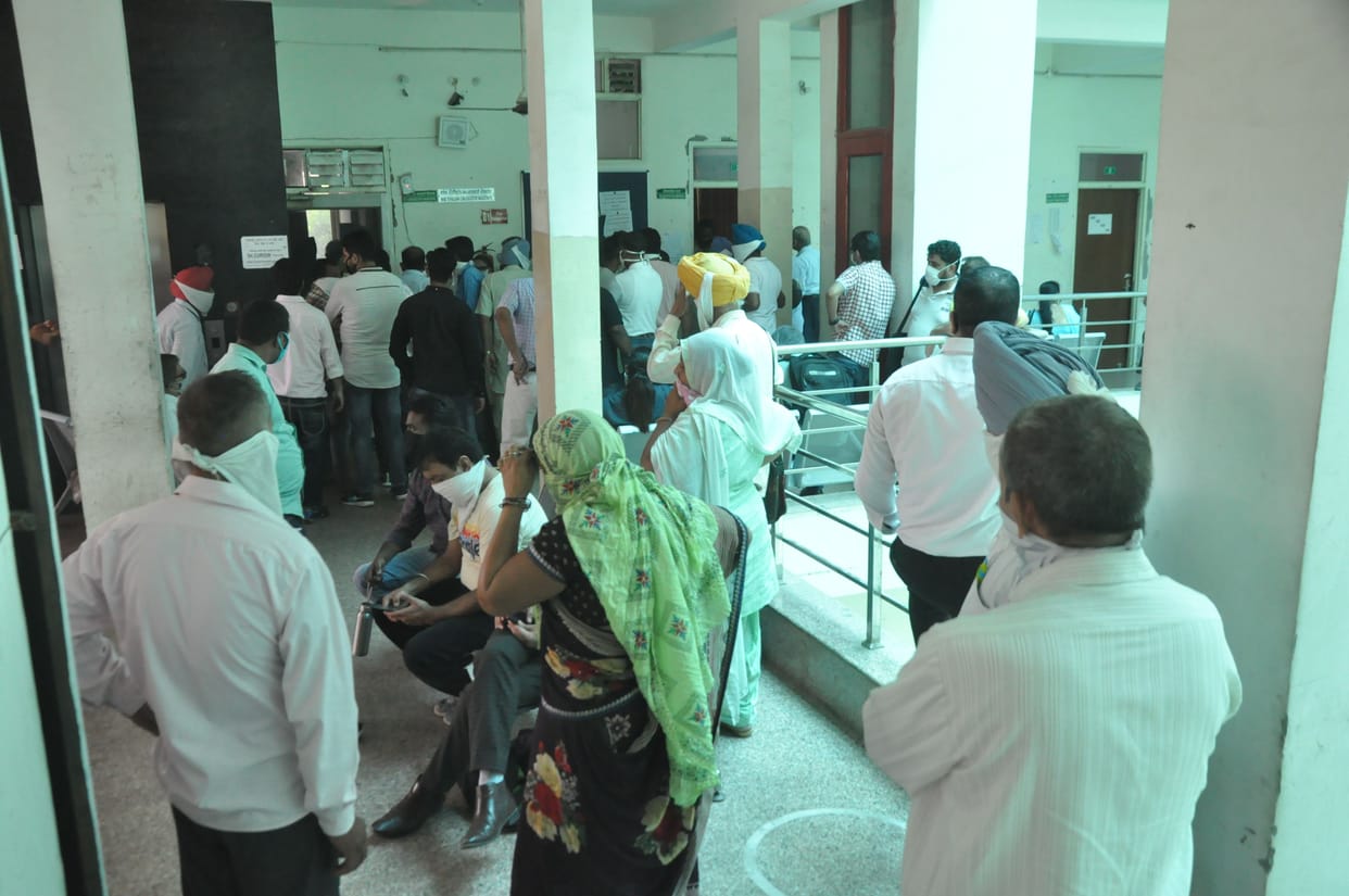Social distance stripped in nagar council