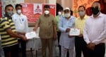 विश्व रक्तदाता दिवस पर अमर उजाला की ओर से सैनी धर्मशाला में आयोजित  रक्तदान शिविर में रक्तदाताओं