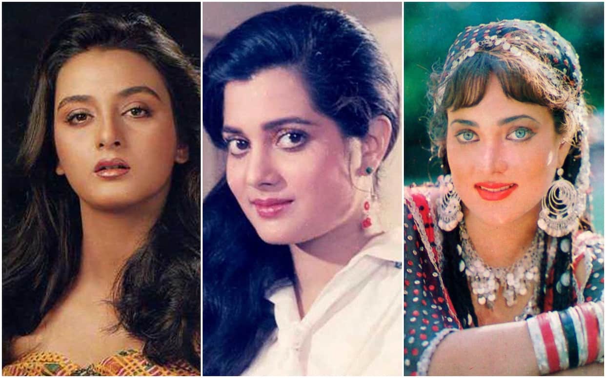 bollywood actors like Mandakini vijayta pandit Ayesha Jhulka debut in 1980s