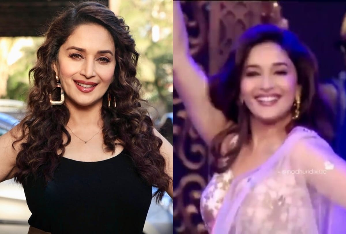 Madhuri Dixit dance throwback video goes viral from the Kirron Kher and malaika arora show Indias got talent