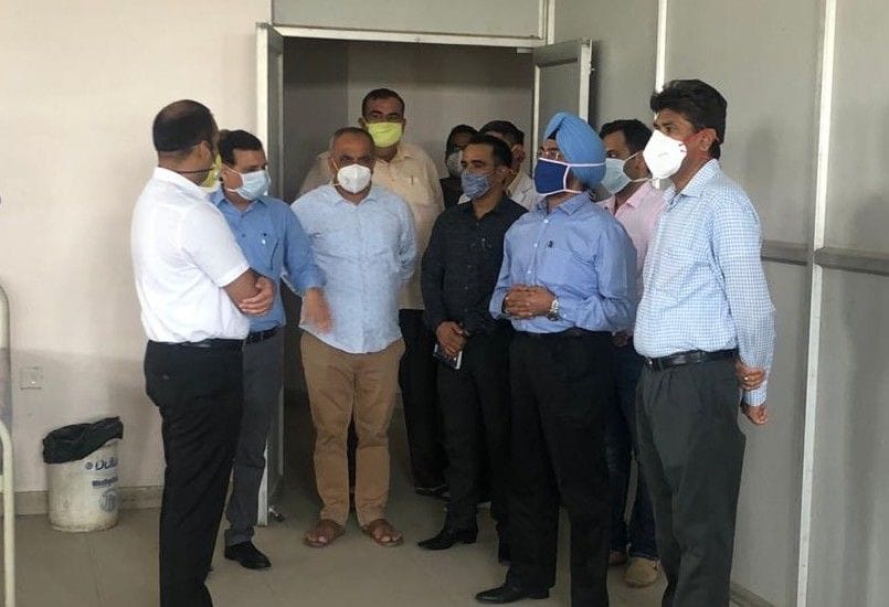 meeting, corona test, health department