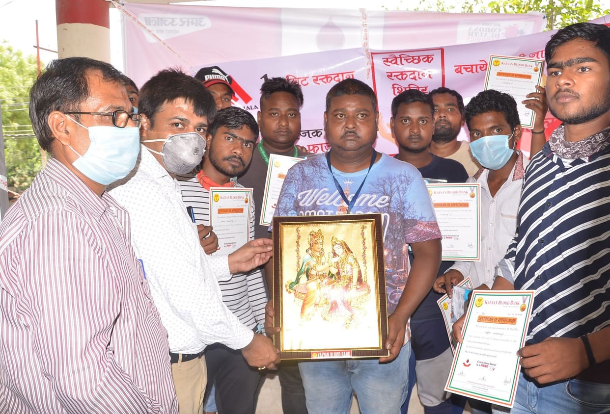 blod, donation, camp, vrindavan