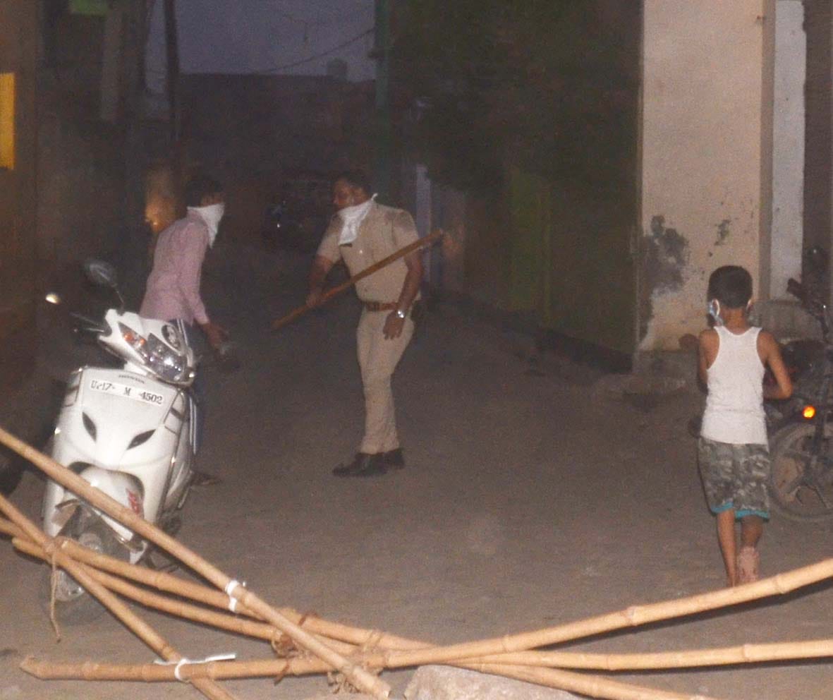 Stress after fighting on two sides in Purana town