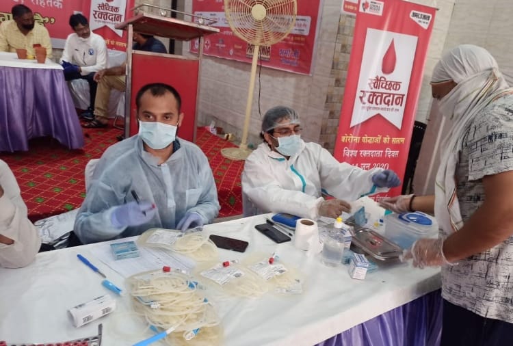 World Blood Donor Day: Amar Ujala Foundation Organise Its Blood Donation Camp In Many Cities Of Haryana