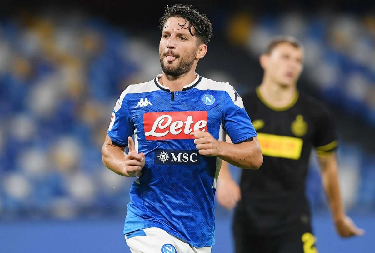 Mertens makes history as Gattuso's side reach final vs Inter Milan